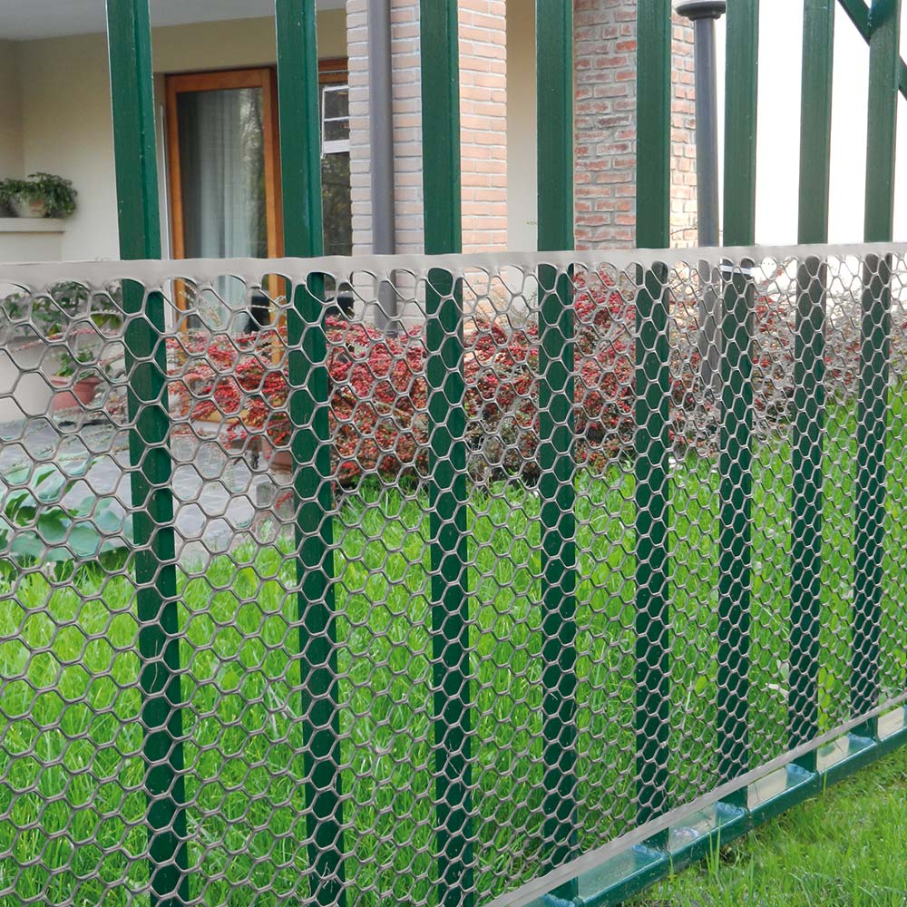 exagon silver сетка для забора